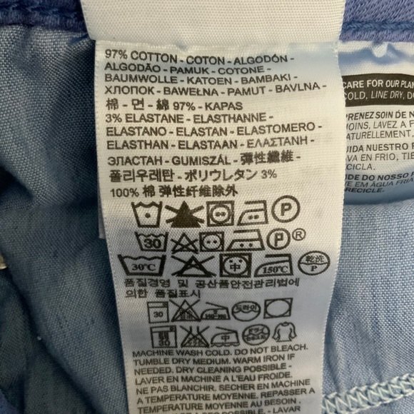 Levi’s Legging Super Skinny Ultra Low Rise 535 Stretch Ombre Pants - Picture 9 of 11